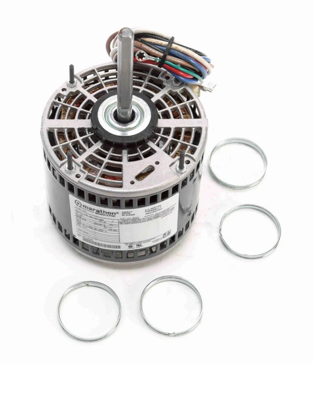 X002 Marathon 1/3 Hp 115V 1075 RPM (3 Speed) OPAO 48Z Frame Blower Motor 4 X002 Marathon 1/3 Hp 115V 1075 RPM (3 Speed) OPAO 48Z Frame Blower Motor - Image 2