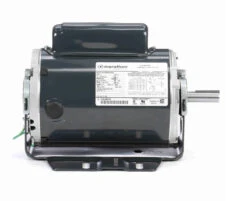 C1155 Marathon 3/4 Hp (1 Speed) 115/208-230V 3600 RPM ODP 56 Frame Cap Start Resilient Base Motor -3c Shop 115 side 17924.1632149606
