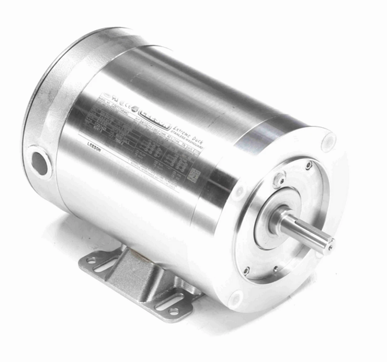 117121.00 Leeson Extreme Duck 3/4 Hp 1800 RPM 208-230/460V 3-Phase 56C Frame TENV (base) Motor 3 117121.00 Leeson Extreme Duck 3/4 Hp 1800 RPM 208-230/460V 3-Phase 56C Frame TENV (base) Motor