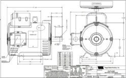 131560.00 Leeson | 5 Hp 1725 RPM 184T Frame ODP 208V -3c Shop 131560 36183.1571597707
