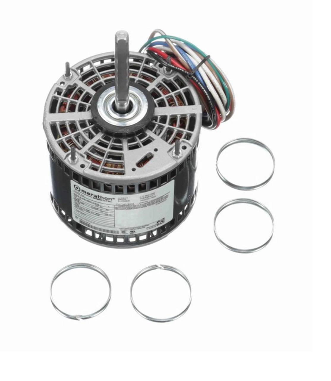 X015 Marathon 1/3 Hp 115V 1625 RPM (3 Speed) OPAO 48Z Frame Blower Motor 4 X015 Marathon 1/3 Hp 115V 1625 RPM (3 Speed) OPAO 48Z Frame Blower Motor - Image 2