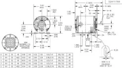 H165 Marathon 1/3 Hp (1 Speed) 115V 1800 RPM ODP 48Z Frame Resilient Base Blower Motor -3c Shop 165 line 82348.1630074312