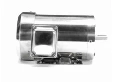 191417.00 Leeson 1 Hp 1200 RPM 208-230/460V 56HC Frame (Rigid Base) TEFC 3-Phase All-Stainless Wash-Down Motor 7 191417.00 Leeson 1 Hp 1200 RPM 208-230/460V 56HC Frame (Rigid Base) TEFC 3-Phase All-Stainless Wash-Down Motor -3c Shop 17 side 65862.1644253185