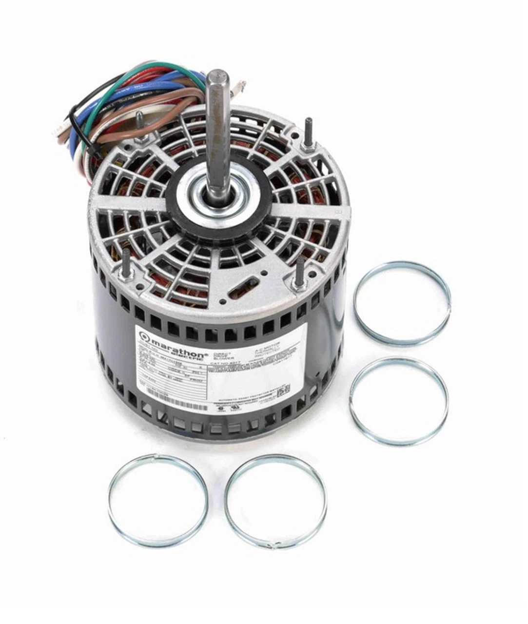 X017 Marathon 1/2 Hp 115V 1625 RPM (3 Speed) OPAO 48Z Frame Blower Motor 4 X017 Marathon 1/2 Hp 115V 1625 RPM (3 Speed) OPAO 48Z Frame Blower Motor - Image 2