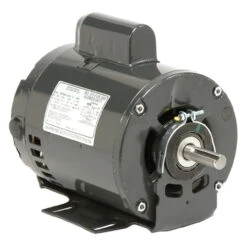 299 Nidec 1 1/2 Hp 3600 RPM 115/208-230V 5.6" Dia. (Base) 1-Speed ODP Belt Drive Motor