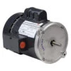 1843 Nidec 1/2 HP 1800 RPM ( 1 Speed) 115/230V 56YZ Frame TEFC Auger Motor -3c Shop 1843 front 38787.1679499850