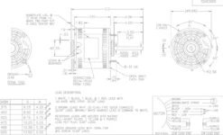 X018 Marathon 1/4 Hp 277V 1075 RPM (3 Speed) OPAO 48H Frame Blower Motor -3c Shop 18 line 07788.1627050963