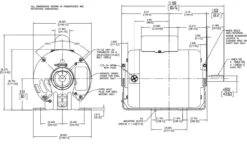 C231 Century 1/3 Hp (1 Speed) 115/208-230V 1200 RPM Open 56 Frame Cap Start Resilient Base Motor -3c Shop 231 line 21565.1632928938
