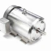 140825.00 Leeson 7 1/2 Hp 3600 RPM 230/460V 213TC Frame (Rigid Base) TEFC 3-Phase Premium-Stainless Wash-Down Motor -3c Shop 25 front 43288.1644433375