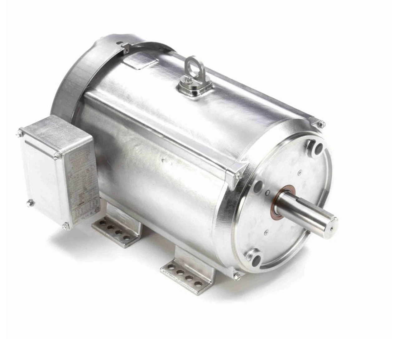 140825.00 Leeson 7 1/2 Hp 3600 RPM 230/460V 213TC Frame (Rigid Base) TEFC 3-Phase Premium-Stainless Wash-Down Motor 2 140825.00 Leeson 7 1/2 Hp 3600 RPM 230/460V 213TC Frame (Rigid Base) TEFC 3-Phase Premium-Stainless Wash-Down Motor