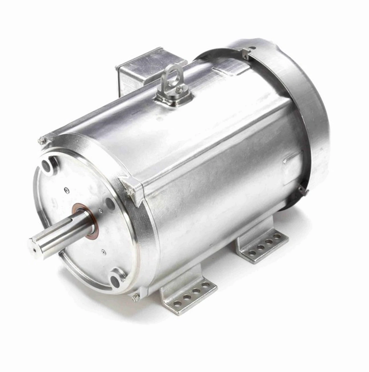 140825.00 Leeson 7 1/2 Hp 3600 RPM 230/460V 213TC Frame (Rigid Base) TEFC 3-Phase Premium-Stainless Wash-Down Motor 3 140825.00 Leeson 7 1/2 Hp 3600 RPM 230/460V 213TC Frame (Rigid Base) TEFC 3-Phase Premium-Stainless Wash-Down Motor - Image 2