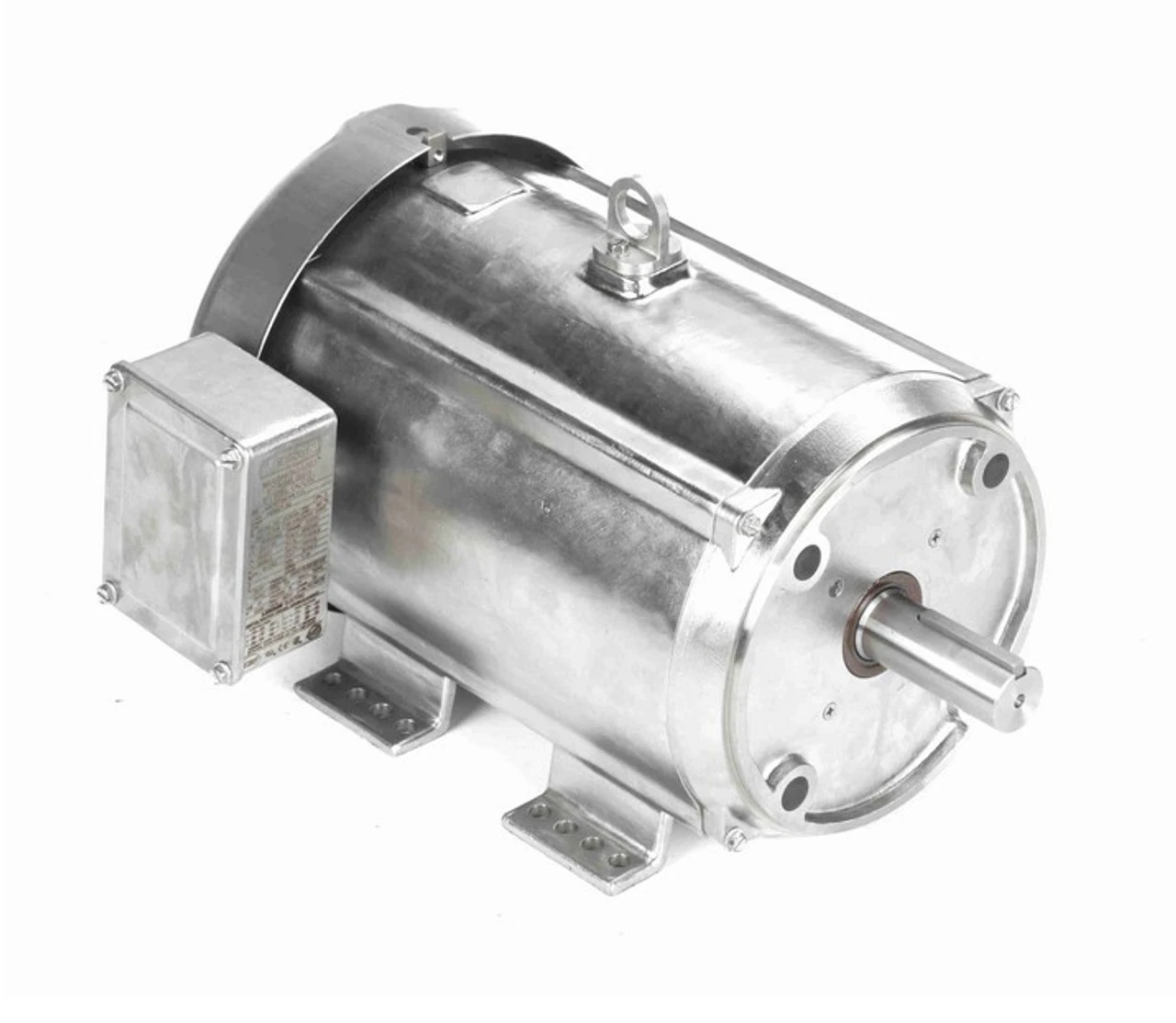 140827.00 Leeson 10 Hp 3600 RPM 230/460V 215TC Frame (Rigid Base) TEFC 3-Phase Premium-Stainless Wash-Down Motor 3 140827.00 Leeson 10 Hp 3600 RPM 230/460V 215TC Frame (Rigid Base) TEFC 3-Phase Premium-Stainless Wash-Down Motor