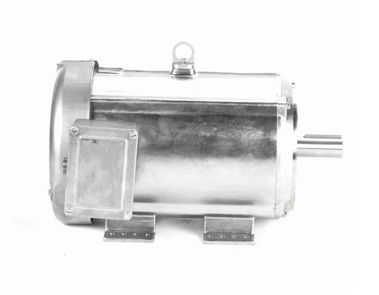 140827.00 Leeson 10 Hp 3600 RPM 230/460V 215TC Frame (Rigid Base) TEFC 3-Phase Premium-Stainless Wash-Down Motor 5 140827.00 Leeson 10 Hp 3600 RPM 230/460V 215TC Frame (Rigid Base) TEFC 3-Phase Premium-Stainless Wash-Down Motor - Image 3