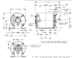 K286 Marathon 3/4 Hp (1 Speed) 208-230/460V 1800 RPM TENV 56 Frame 3 Phase Resilient Base Motor 9 K286 Marathon 3/4 Hp (1 Speed) 208-230/460V 1800 RPM TENV 56 Frame 3 Phase Resilient Base Motor -3c Shop 286 line 81584.1633620613