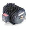824529.00 Leeson 5 Hp 1800 RPM 230/460V 184T Frame (Rigid Base) TEAO 3-Phase Cast Iron Motor
