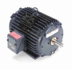 824529.00 Leeson 5 Hp 1800 RPM 230/460V 184T Frame (Rigid Base) TEAO 3-Phase Cast Iron Motor