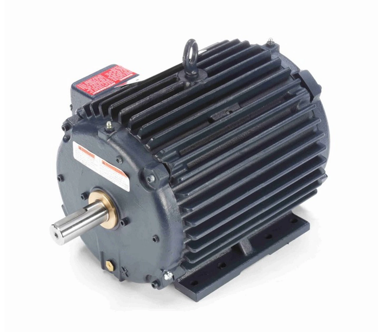 824529.00 Leeson 5 Hp 1800 RPM 230/460V 184T Frame (Rigid Base) TEAO 3-Phase Cast Iron Motor 4 824529.00 Leeson 5 Hp 1800 RPM 230/460V 184T Frame (Rigid Base) TEAO 3-Phase Cast Iron Motor - Image 2