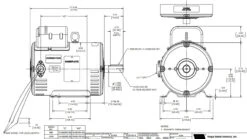 Z305A Marathon 5 HP 3600 RPM 184TZ Frame 230V DPAO Crop Dryer Motor -3c Shop 305 line 80146.1624301194