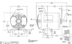 FB3154 Century SPL Hp 208-230/460V 1800 RPM Open 56 Frame 3 Phase Air Compressor Motor -3c Shop 3154 line 10941.1634669060