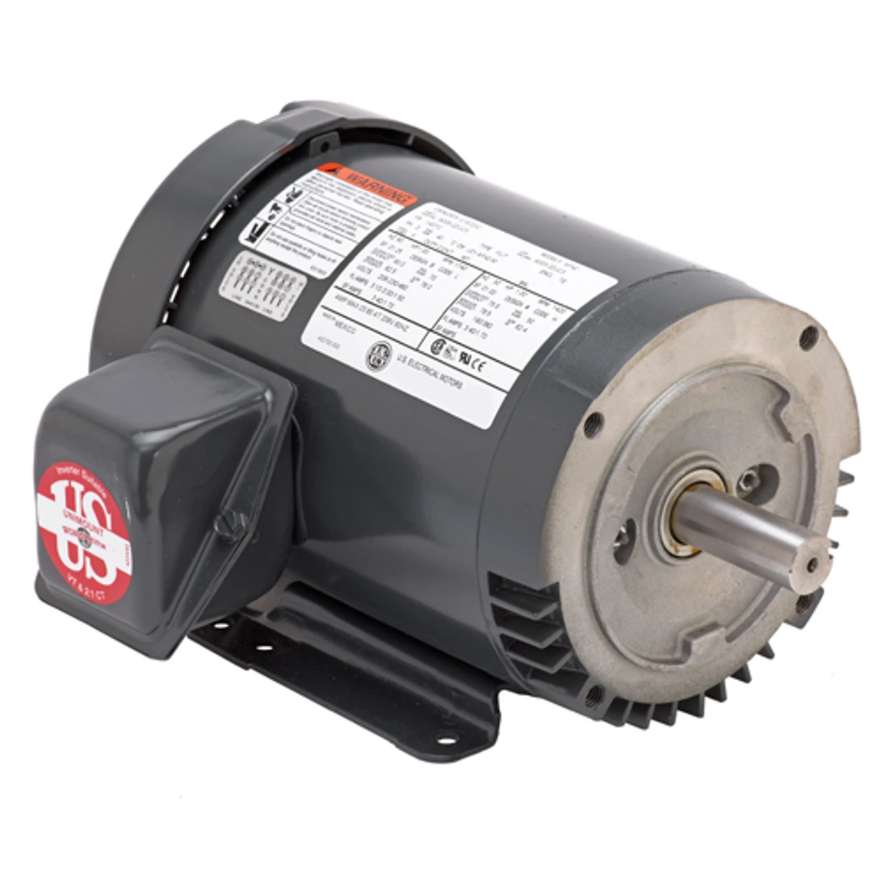 U34S3AC Nidec 3/4 Hp 1200 RPM 56C Frame 208-230/460V TEFC 3-Phase Electric Motor 3 U34S3AC Nidec 3/4 Hp 1200 RPM 56C Frame 208-230/460V TEFC 3-Phase Electric Motor