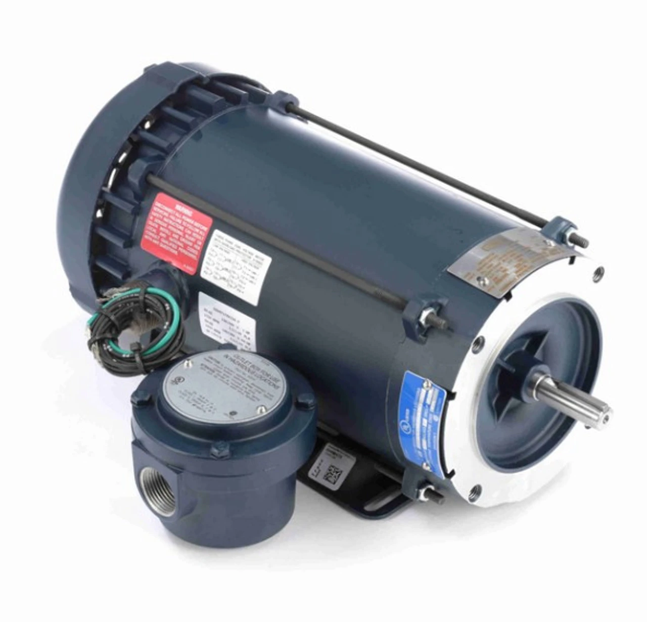 119437.00 Leeson 1 Hp 1800 RPM 230/460V 56C Frame TEFC Explosion-Proof (Rigid Base) 3-Phase Motor 3 119437.00 Leeson 1 Hp 1800 RPM 230/460V 56C Frame TEFC Explosion-Proof (Rigid Base) 3-Phase Motor