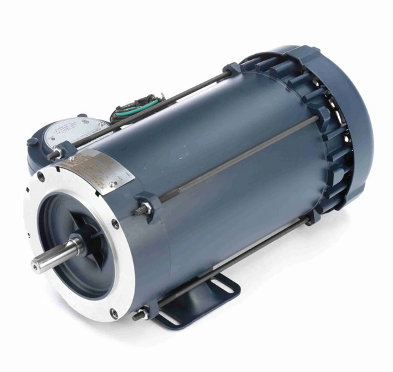 119437.00 Leeson 1 Hp 1800 RPM 230/460V 56C Frame TEFC Explosion-Proof (Rigid Base) 3-Phase Motor 4 119437.00 Leeson 1 Hp 1800 RPM 230/460V 56C Frame TEFC Explosion-Proof (Rigid Base) 3-Phase Motor - Image 2