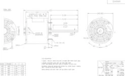 X037 Marathon 1/3 Hp 460V 1075 RPM (2 Speed) OPAO 48Y Frame Blower Motor -3c Shop 37 line 91879.1627306854