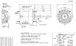 X430 Marathon 1/4 Hp 208-230V 1075 RPM TEAO 48Y Frame Condenser Fan Motor -3c Shop 430 line 54117.1625767292