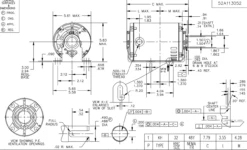 4406 Marathon 1/3 Hp Carbonator Pump Motor 1800 RPM 115V, 48Y ODP Frame (resilient Base) -3c Shop 4406 line 98314.1604513932