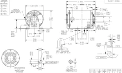 HG450 Marathon 1/3 Hp Carbonator Pump Motor 1800 RPM 220-240V, 48Y ODP Frame (resilient Base) -3c Shop 450 line 04998.1604509213