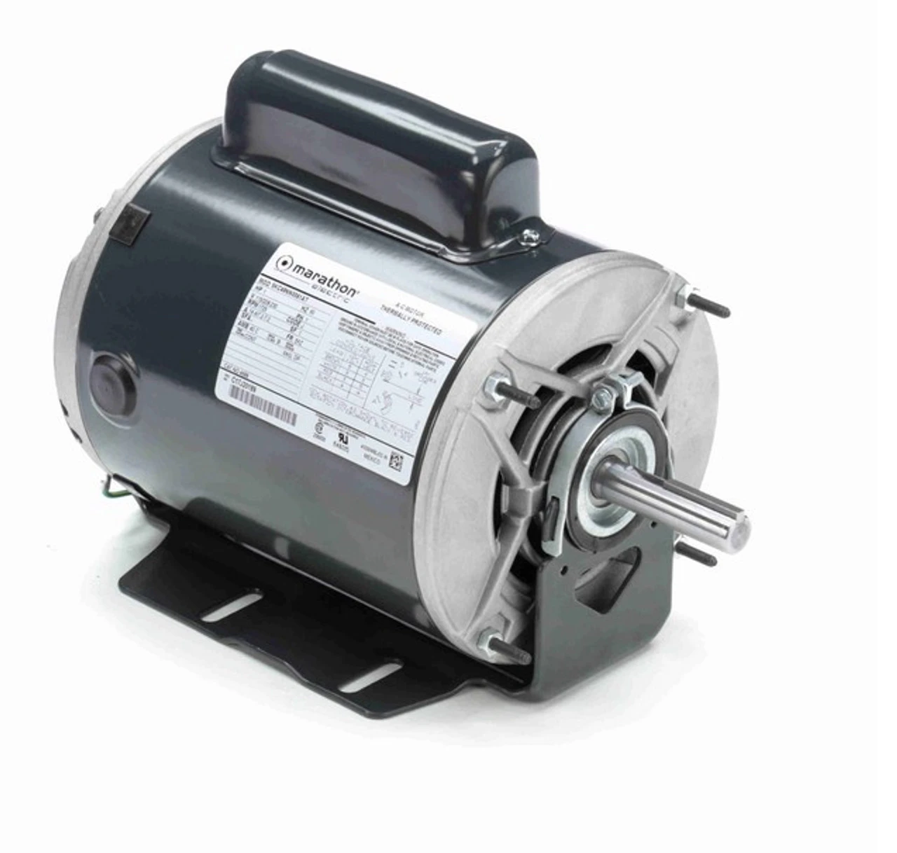 4688 Marathon 1 Hp (1 Speed) 115/208-230V 1800 RPM ODP 56Z Frame Cap Start Resilient Base Motor 3 4688 Marathon 1 Hp (1 Speed) 115/208-230V 1800 RPM ODP 56Z Frame Cap Start Resilient Base Motor