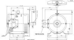 Y486A Marathon 5 Hp (2 Speed) 200-230V 1800/900 RPM ODP 184T Frame 3-Phase Variable Torque Motor -3c Shop 486 line 25676.1635780267