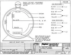 4YU21 Dayton 1/3 HP Direct Drive Blower Motor 860 RPM 115V -3c Shop 4YU21 wire 49736.1462818393