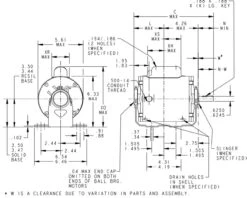H647 Marathon 1/2 Hp 1800 RPM 115/208-230V TENV 56 Frame Split-Phase Farm Motor -3c Shop 647 line 75706.1623939609