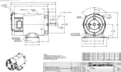 Z660 Marathon 1/4 Hp 12 V DC 1750 RPM Perm. Magnet C-Face 56C Frame TENV (rigid Base) -3c Shop 660 line 98309.1621867964