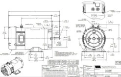 Z666 Marathon 3/4 Hp 12 V DC 1750 RPM Perm. Magnet C-Face 56C Frame TEFC (rigid Base) -3c Shop 666 line 40706.1621873855