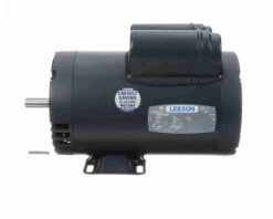 111275.00 Leeson 5 Hp 3600 RPM 230V 56Y Frame (Rigid Base) ODP 1-Phase Compressor Motor -3c Shop 75 side 06356.1646754015