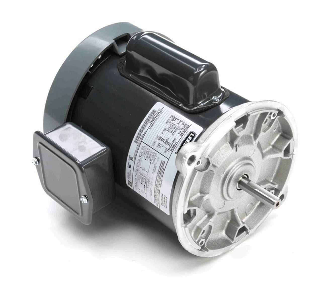 117888.00 Leeson 1/2 Hp 1800 RPM 115/230V 56YZ Frame TEFC 1-Phase Auger Drive Motor 3 117888.00 Leeson 1/2 Hp 1800 RPM 115/230V 56YZ Frame TEFC 1-Phase Auger Drive Motor