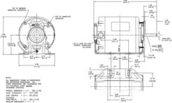 920L Century 1/4 Hp (1 Speed) 115V 1800 RPM ODP 48Z Frame Resilient Base Blower Motor -3c Shop 920 line 45739.1631202958