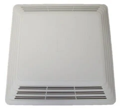 S97013576 | Broan Plastic Grille With Springs 676, 684 Bath Ventilator Part # 97013576