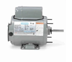100699.00 Leeson 1/4 Hp 1800 RPM 115/230V 48Y Frame (Rigid Base) TENV 1-Phase Farm Fan Motor -3c Shop 99 side2 05112.1645039561
