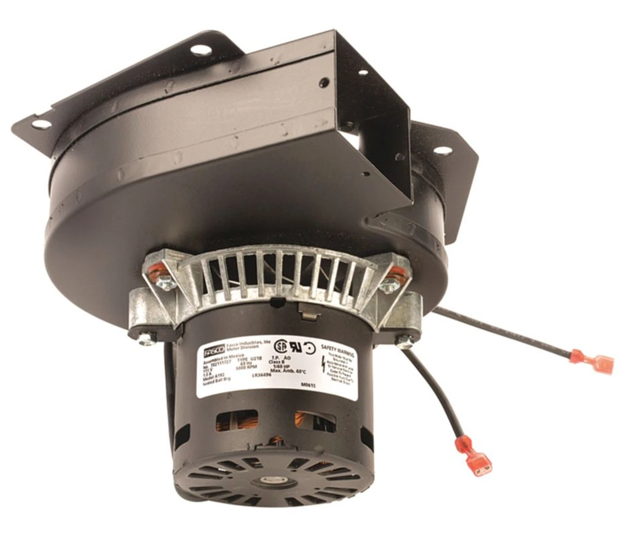 Fasco A192 Trane Furnace Draft Inducer Blower 115V (X38040253057, 7021-8569) 4 Fasco A192 Trane Furnace Draft Inducer Blower 115V (X38040253057, 7021-8569) - Image 2