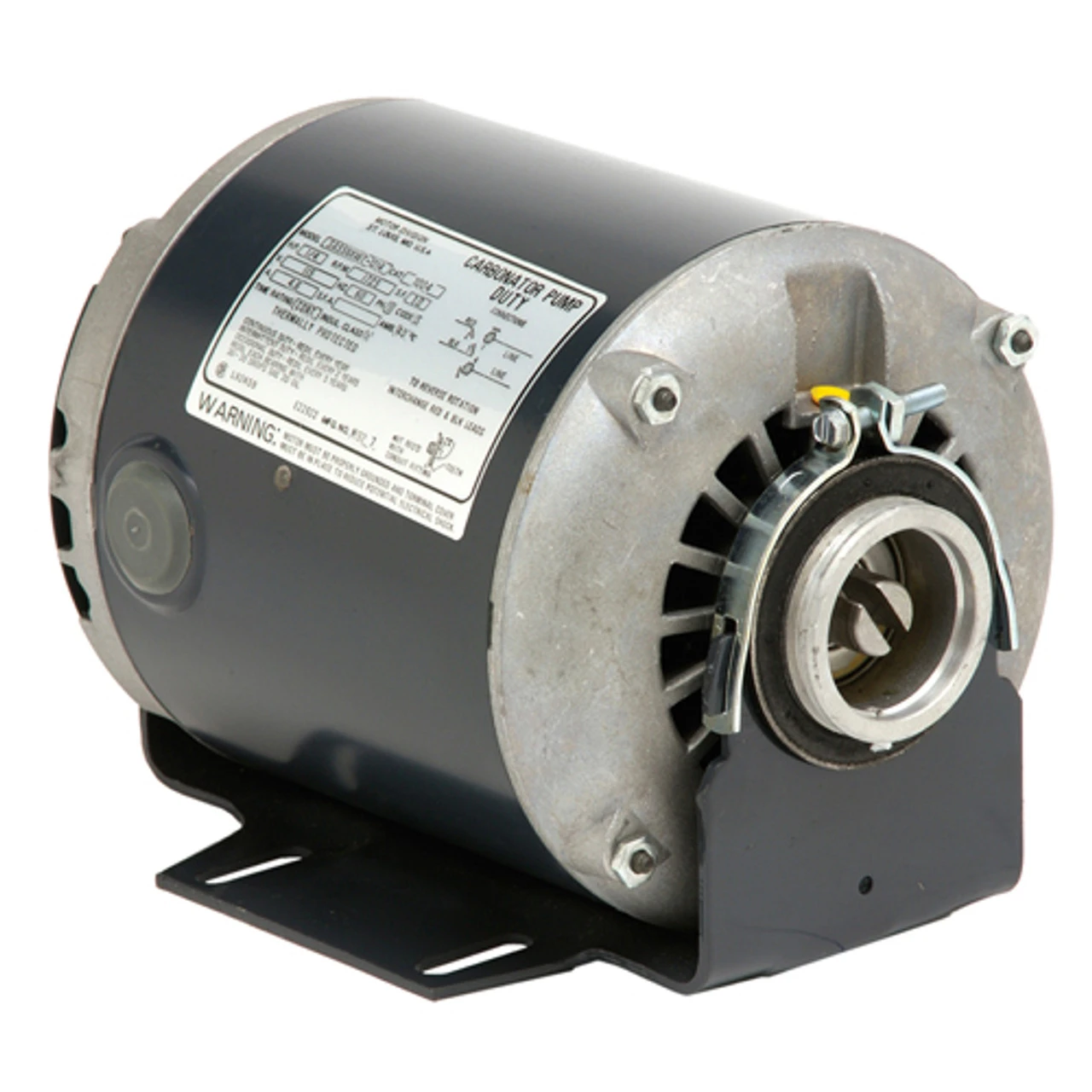 6080 Nidec 1/2 Hp 1800 RPM 115V ODP 1-Phase Carbonator Pump Motor Replacement 3 6080 Nidec 1/2 Hp 1800 RPM 115V ODP 1-Phase Carbonator Pump Motor Replacement