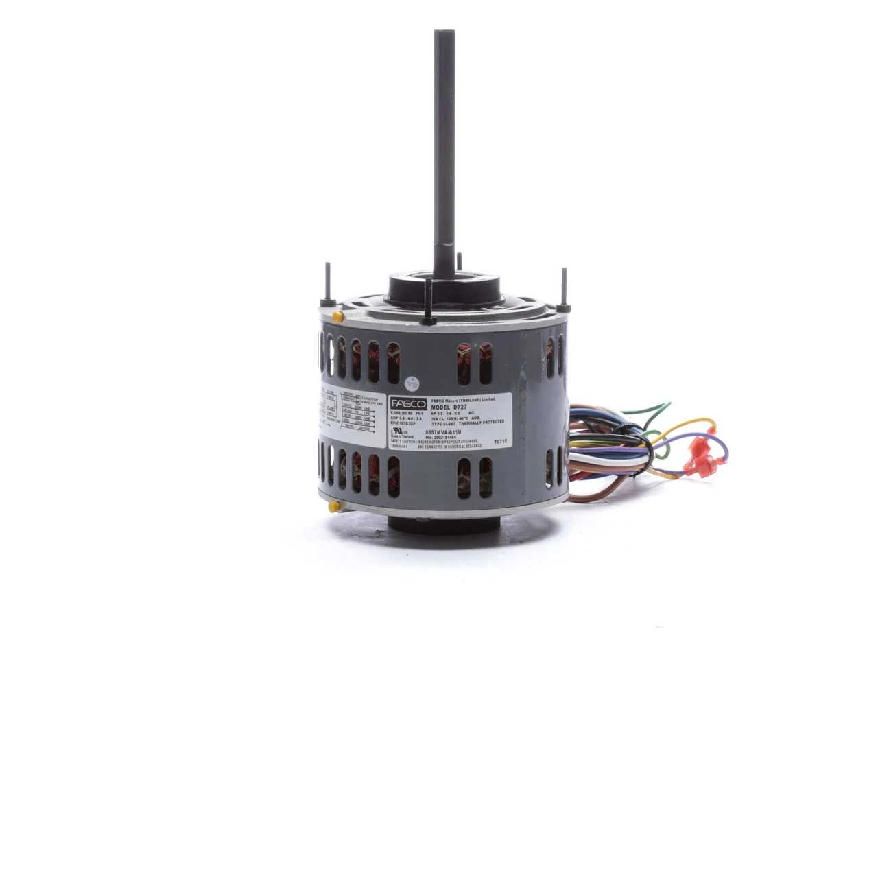 Fasco D727 Motor | 1/3 Hp 1075 RPM 3-Speed 115 Volts 5.6" Diameter Fasco Furnace Motor 4 Fasco D727 Motor | 1/3 Hp 1075 RPM 3-Speed 115 Volts 5.6" Diameter Fasco Furnace Motor - Image 2