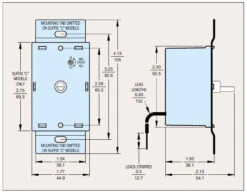 KBWC-25 | KB Electronics Solid State Variable Speed AC Electric Motor Control 5.0 Max Amps 230V 7 KBWC-25 | KB Electronics Solid State Variable Speed AC Electric Motor Control 5.0 Max Amps 230V -3c Shop K177 2005 DIMS 37864.1683565806