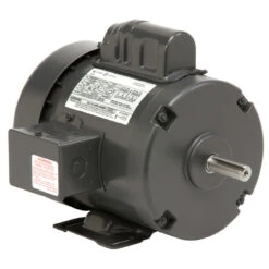 T34C1J Nidec 3/4 Hp 3600 RPM 115/208-230V 56 Frame (Rigid Base) 1-Speed TEFC Cap Start Motor